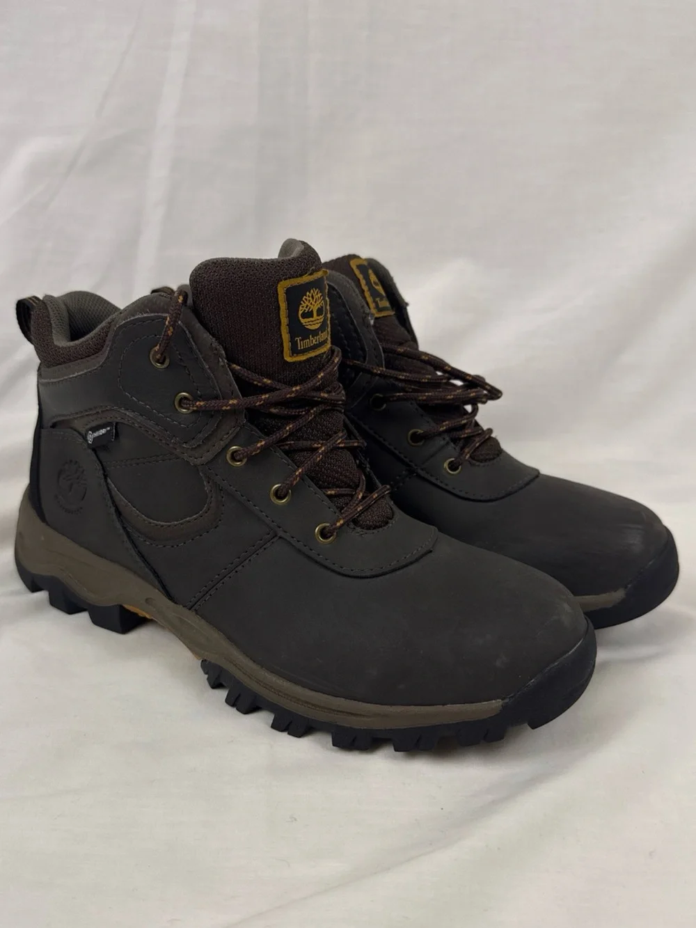 Timberland Kids Dark Brown Waterproof Hiking Boots